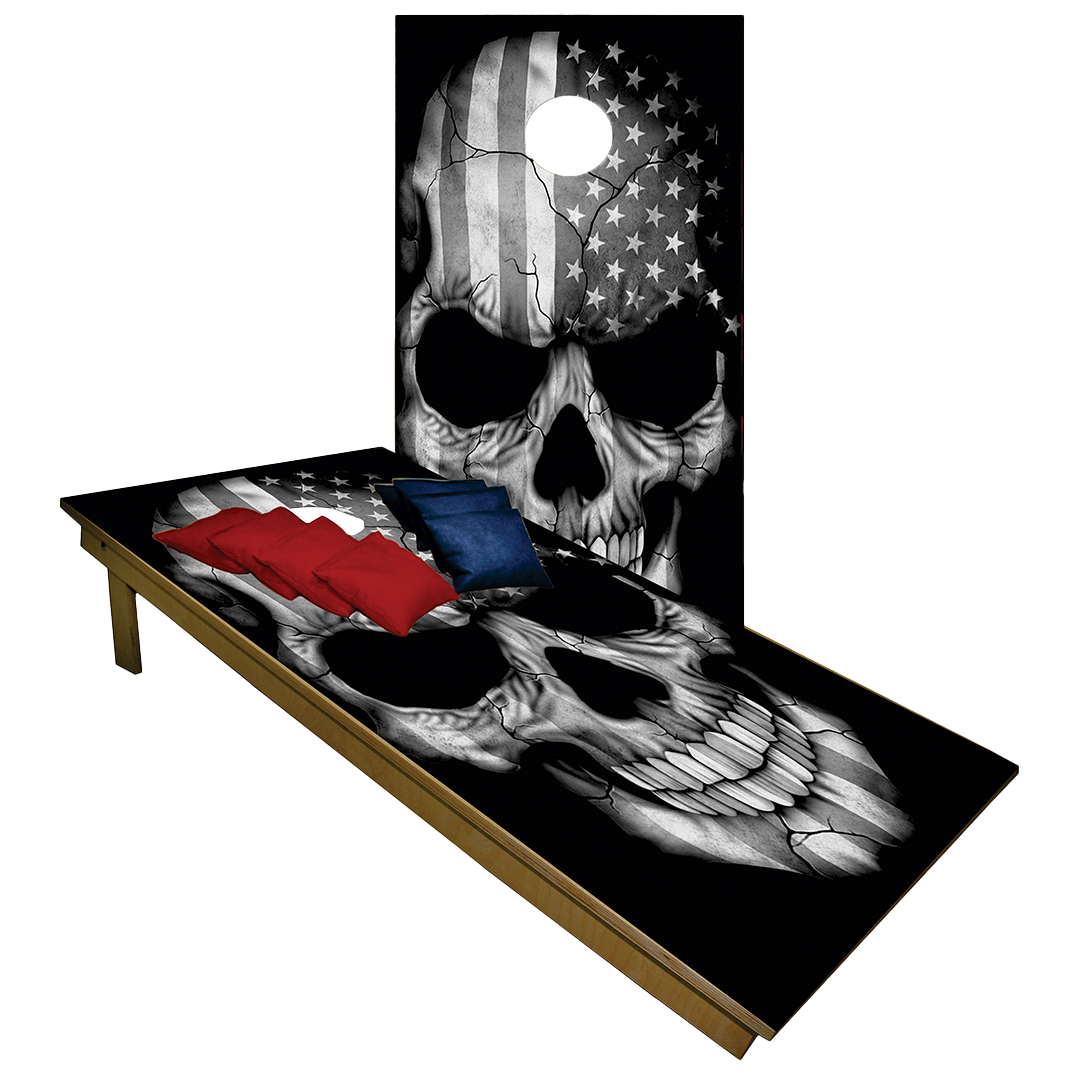 American Grey Skull