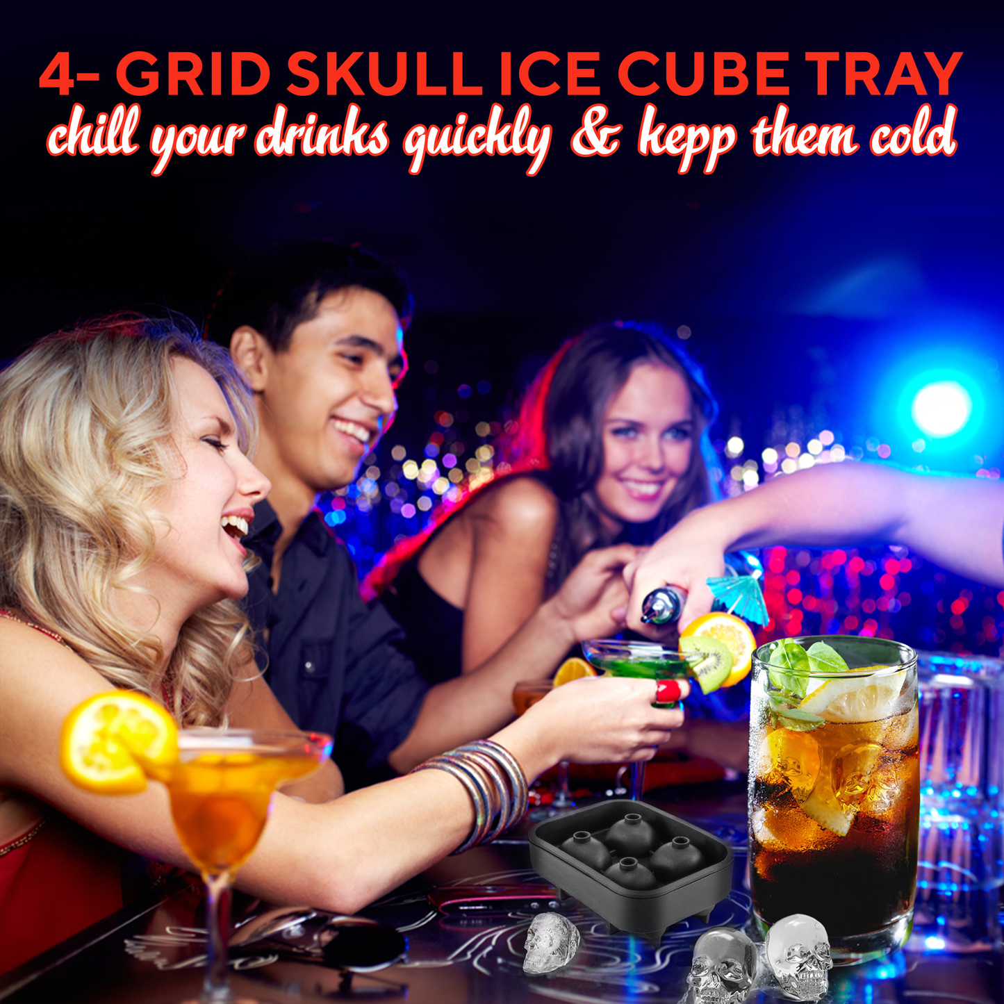 Skull Ice Tray