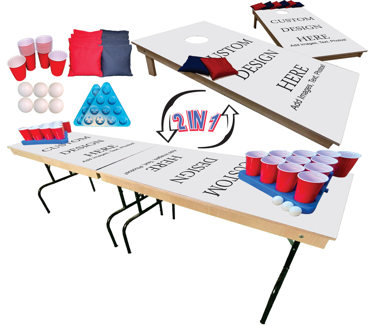 Personalized 3-in-1 Table